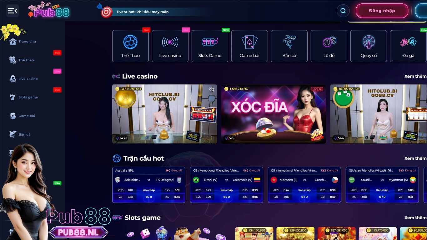 Siêu Hệ Sinh Thái Giải Trí Đẳng Cấp Tại Pub88 Siêu Hệ Sinh Thái Giải Trí Đẳng Cấp Tại Pub88