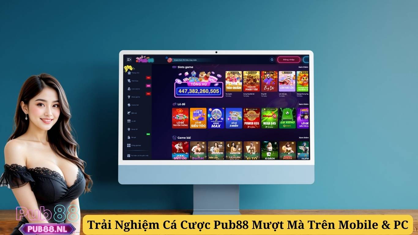 Trải Nghiệm Cá Cược Pub88 Mượt Mà Trên Mobile & PC Trải Nghiệm Cá Cược Pub88 Mượt Mà Trên Mobile & PC