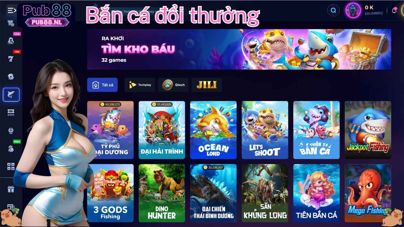 Bắn cá Pub88 sở hữu nhiều điểm vượt trội