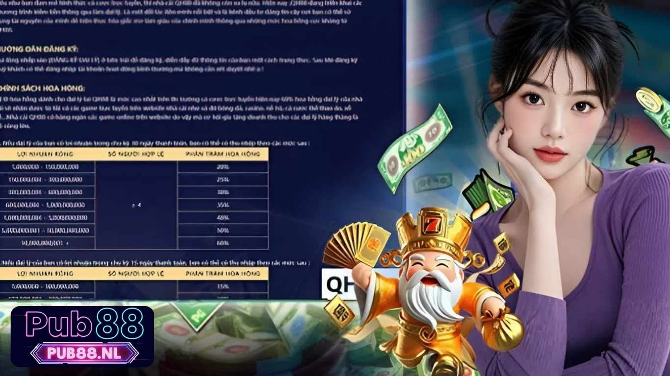 Lý do nên hợp tác đại lý Pub88