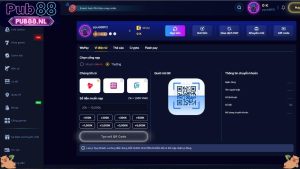 Ưu điểm thuận tiện khi nạp tiền Pub88