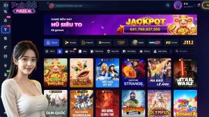 Giới thiệu tổng quan sảnh game nổ hũ Pub88